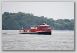 Niagara Queen II retrieving a buoy